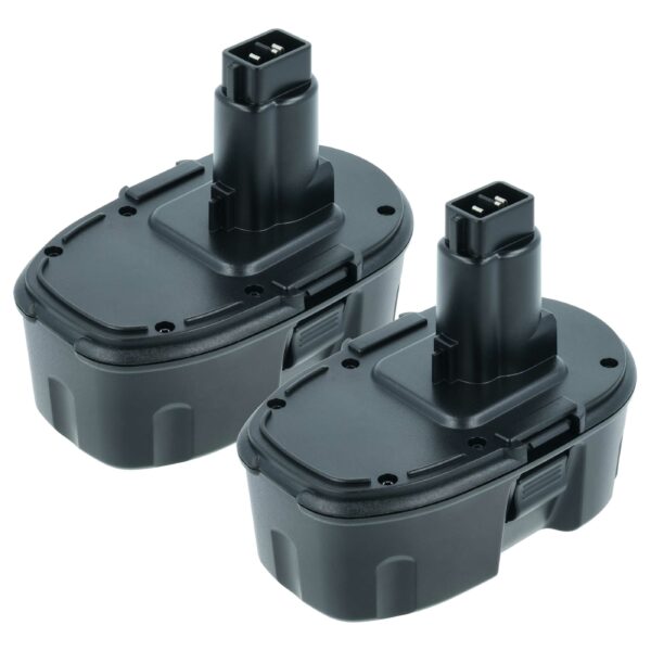 2x Baterias vhbw NiMH 3000 mAh 18 V para Ferramentas Elétricas Dewalt DC020, DC212, DC330