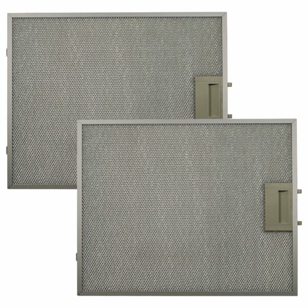 2x Filtro de Gordura Metálico de Longa Duração vhbw compatível com Bosch Siemens 00703537