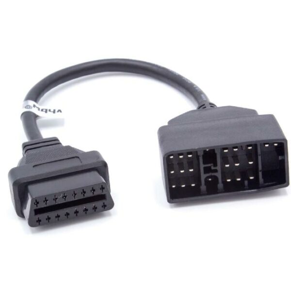 Adaptador OBD2 22 Pinos OBD1 para OBD2 - Mazda, Toyota, Lexus