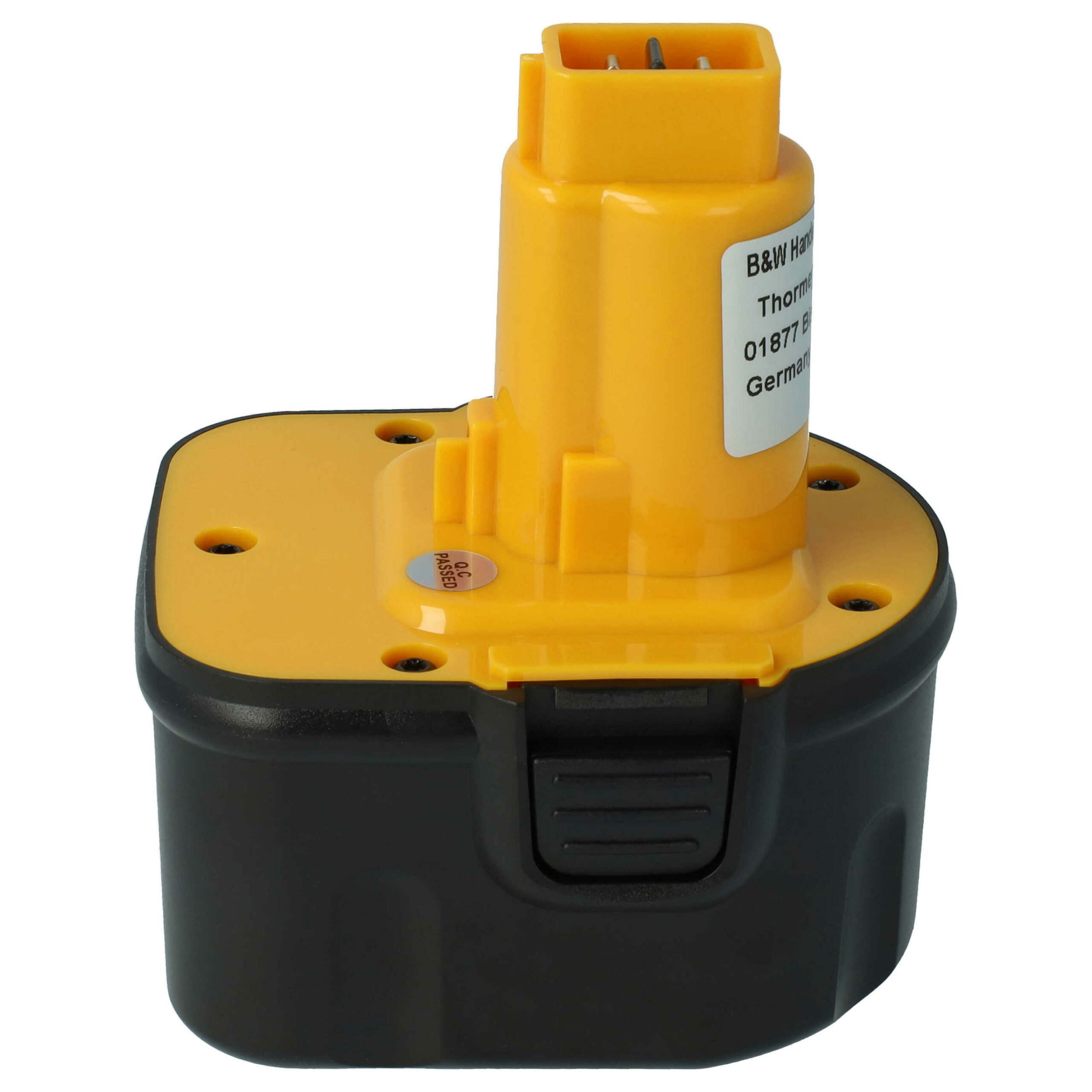 Pack 3 Baterias vhbw 12V 2000 mAh NiMH compatível com Black & Decker A9252 - Image 2