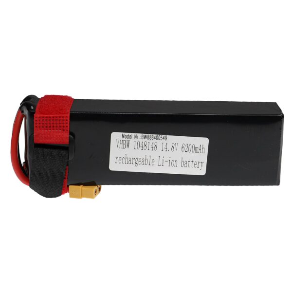 Bateria para Modelos de Radiocontrolo vhbw - 6200 mAh 14.8 V Li-polímero XT60