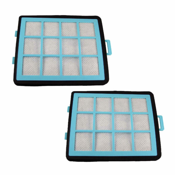 2x Filtro de entrada vhbw para Philips CRP745/01, 432200533151 - Aspirador Philips 14,2 x 18,8 cm