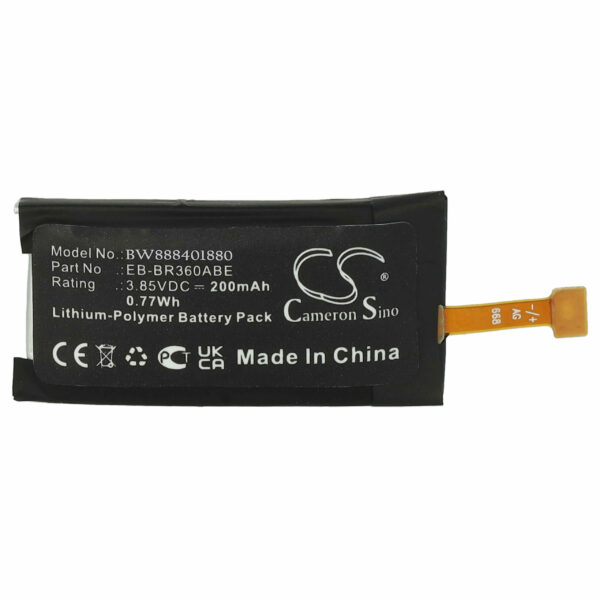 Bateria vhbw para Samsung Smartwatch GH43-04611B, EB-BR360ABE - 200 mAh 3.85 V Li-polymer + Ferramentas