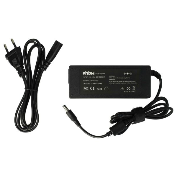 Carregador de Corrente vhbw para Portátil Fujitsu-Siemens CA01007-0920 - 80 W, 200 cm
