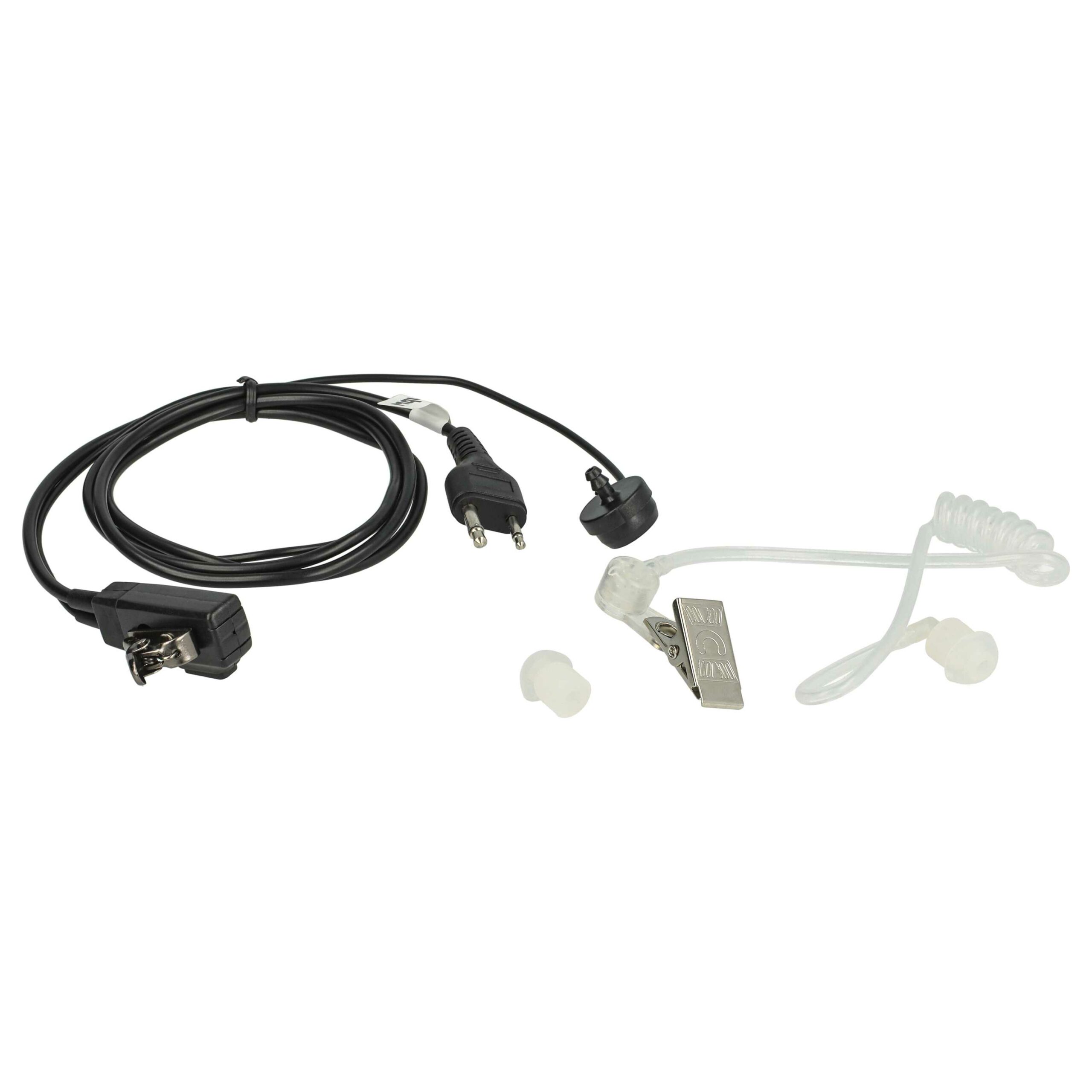 5x Auscultadores de Segurança para Rádio Retevis / Motorola / Hytera MTX900 com Microfone e PTT - Image 2
