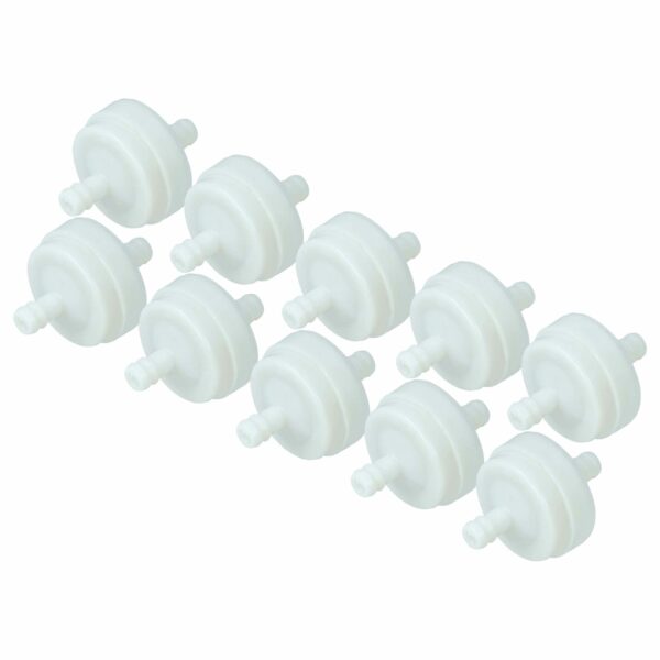 Conjunto de 10 Filtros de Combustível vhbw para Cortadores de Relva - Compatível com Ariens, John Deere, Briggs & Stratton