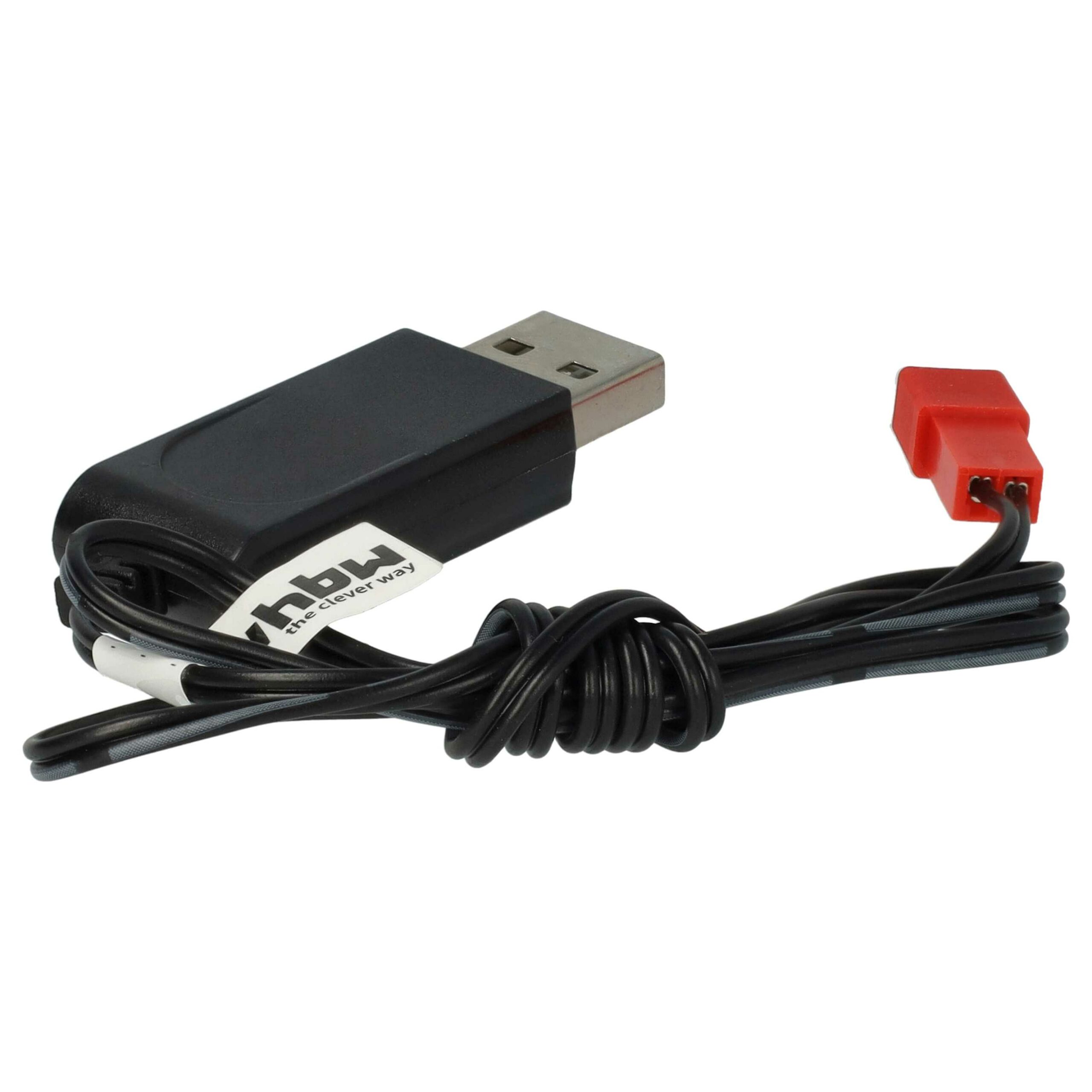 Cabo Carregador USB vhbw para Baterias RC com Contor JST, Modelismo - 60 cm, 6 V - Image 4