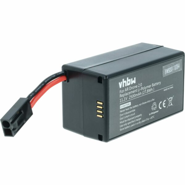 Bateria vhbw para Parrot - 2500 mAh 11.1 V Li-polymer (substitui PF070056)