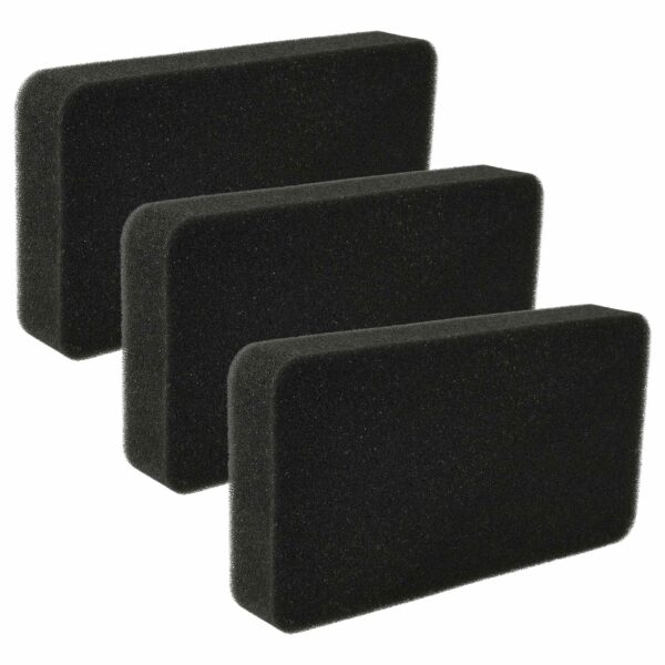 3x Filtros de Espuma vhbw Substitui Rowenta RS-RT3184 para Aspirador Rowenta