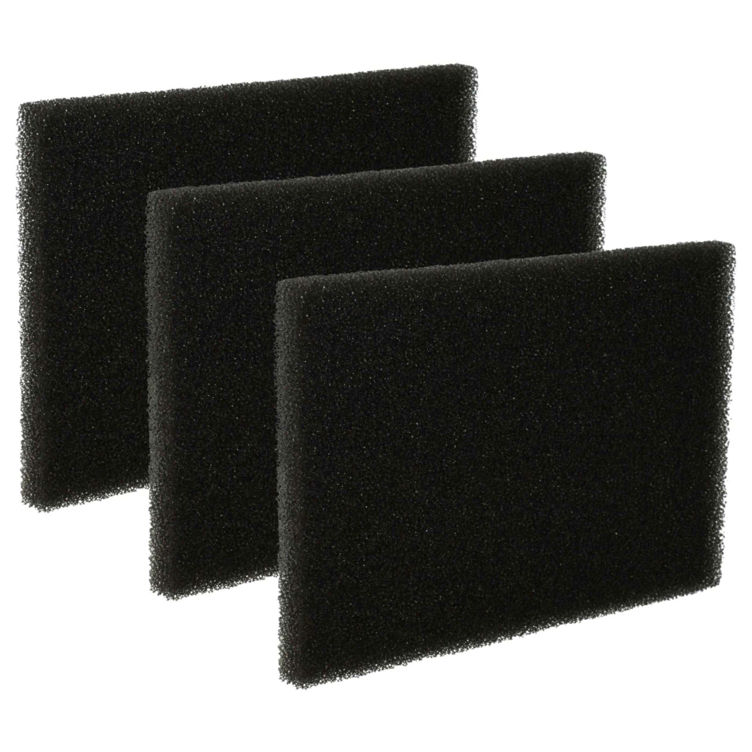 3 Filtros de Espuma vhbw para Privileg - 8 x 12 cm