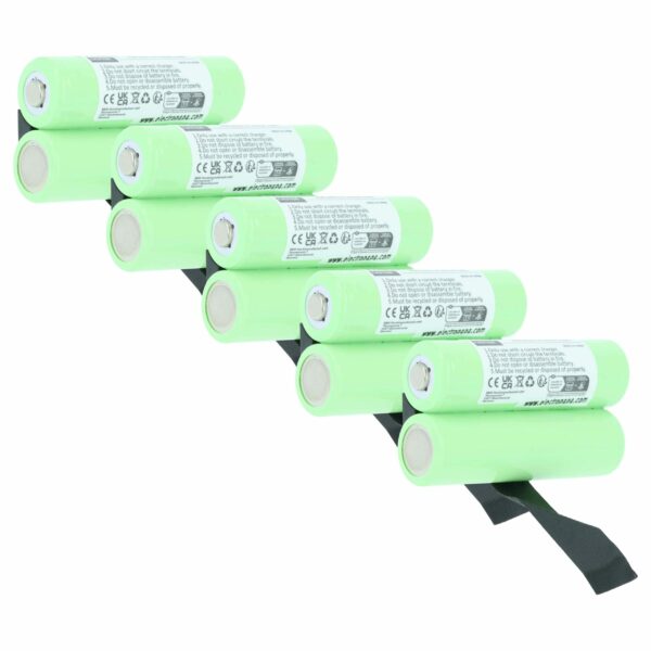 5x Bateria de Substituição vhbw para Telecomando Demag 773-499-44 - 2000 mAh