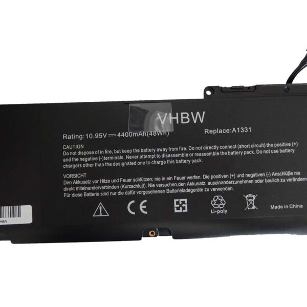 Bateria para Portátil Apple compatível com 020-6582-A, 020-6580-A, 020-6809-A - 4400 mAh 10.95 V Li-polymer