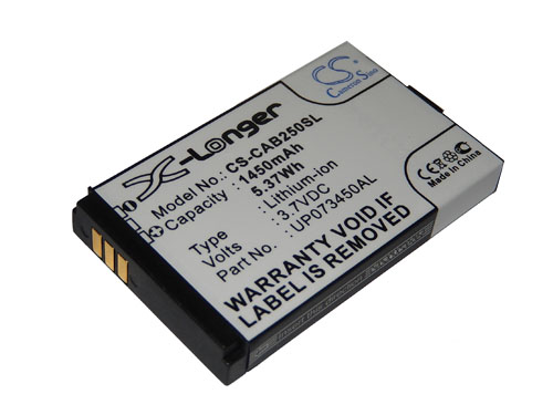 Bateria para Telemóvel Outdoor vhbw compatível com CAT UP073450AL - 1450 mAh 3.7 V Li-Ion