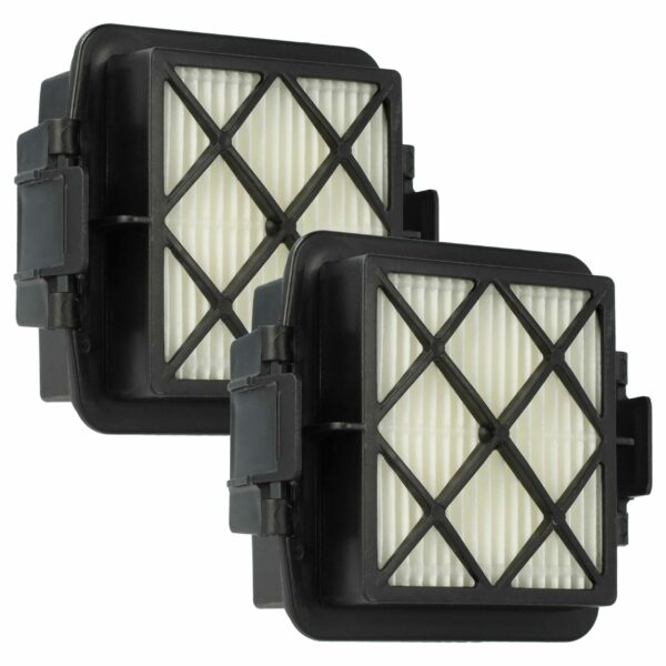 2x Filtro de Substituição vhbw para Aspiradores Kärcher 2.863-240.0, Classe HEPA