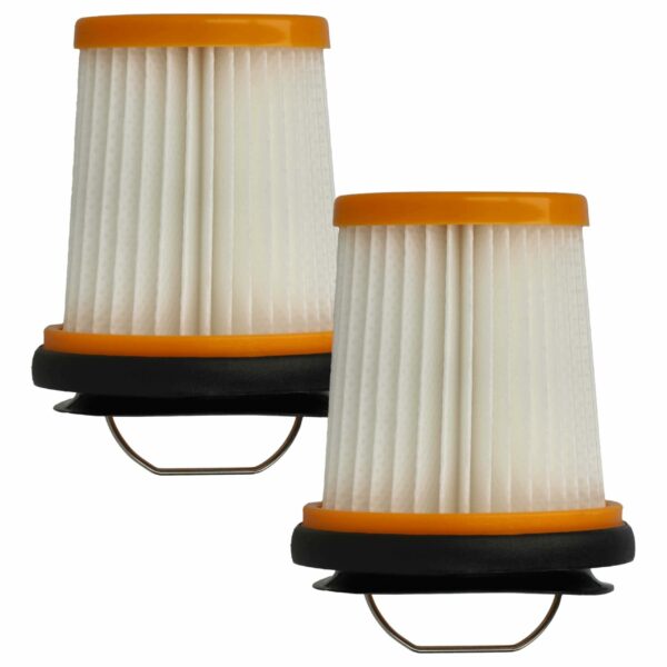 2x Filtro de Substituição vhbw para Aspirador Shark XHFWV200, Classe H11