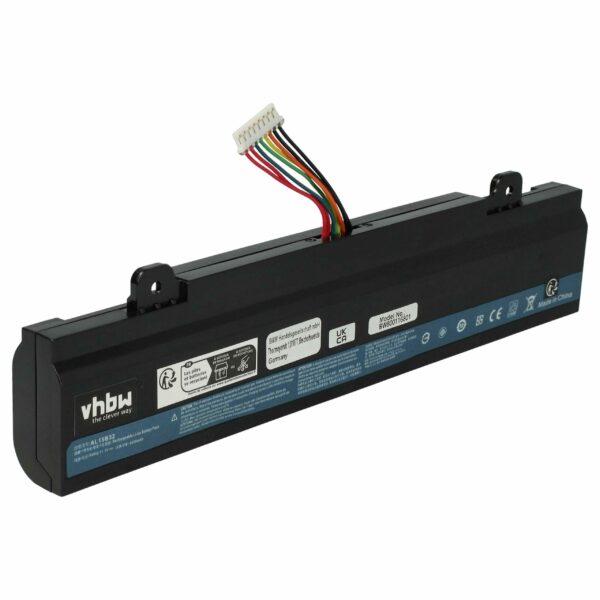 Bateria vhbw para Acer AL15B32 - 4400 mAh 11.1 V Li-Ion, preta