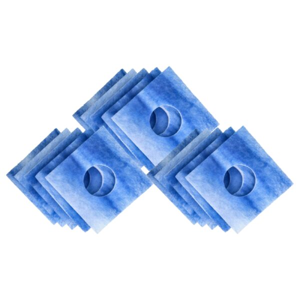 Pack 15x Filtros de Ar para Ventiladores Limodor F-LF/5, 00010 vhbw