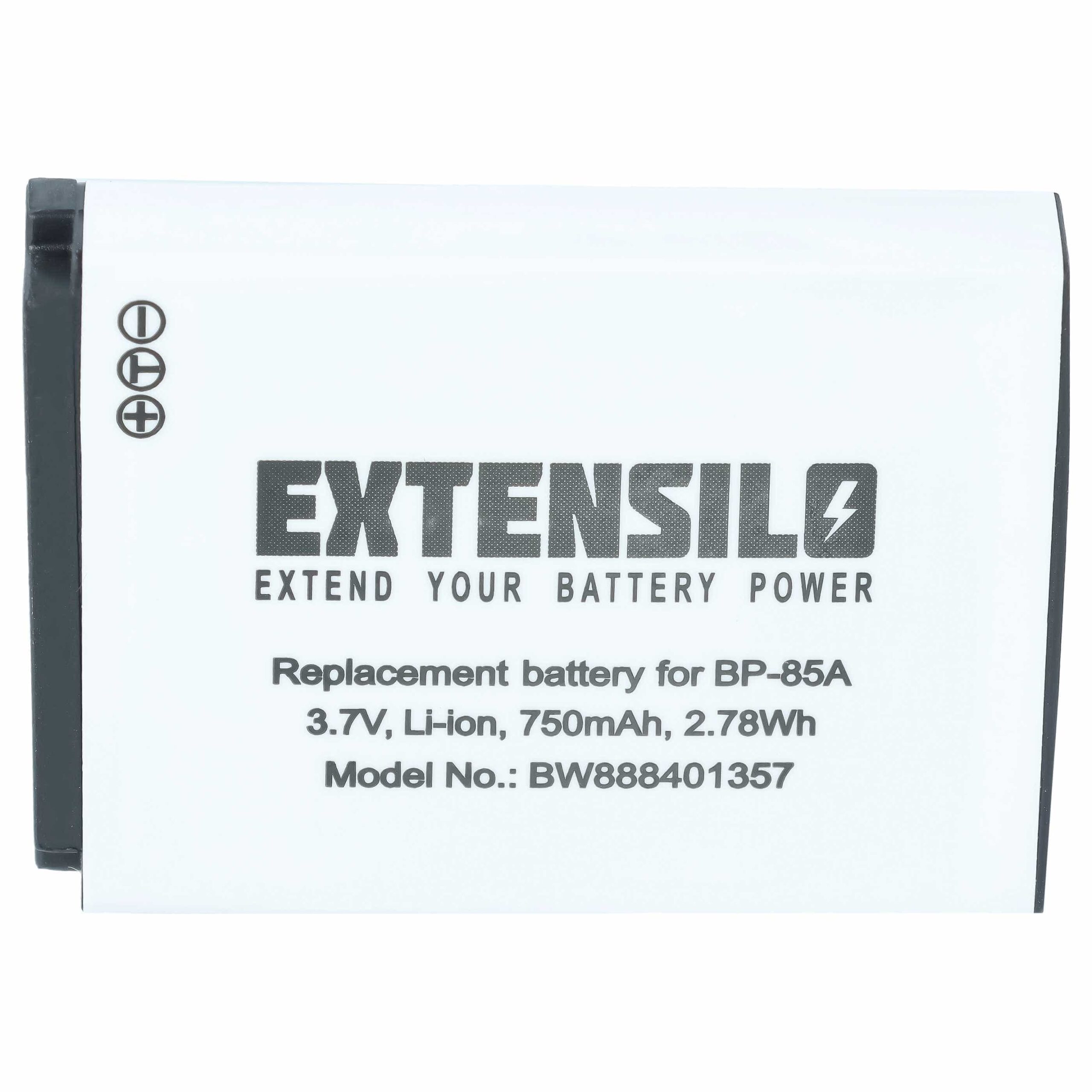 Bateria EXTENSILO compatível Samsung BP-85a - 750mAh, 3.7V, Li-Ion - Image 3