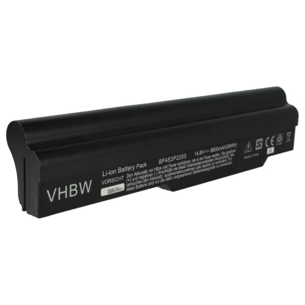 Bateria para portátil vhbw para Hasee / Medion (6600 mAh, 14.8 V, Li-Ion)