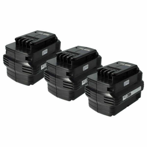 3x Bateria compatível Dewalt DE0242, BHA24, DE0241, DE0240-XJ, DE0240 - 3000 mAh, 24 V, NiMH