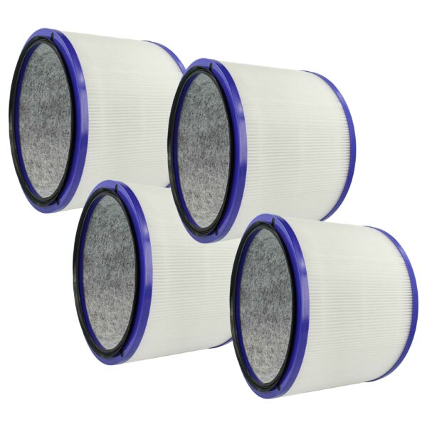 Jogo de 4 Filtros HEPA vhbw para Humidificador Dyson - Compatível com 967449-04, 968101-04, 968125-03, 968125-05