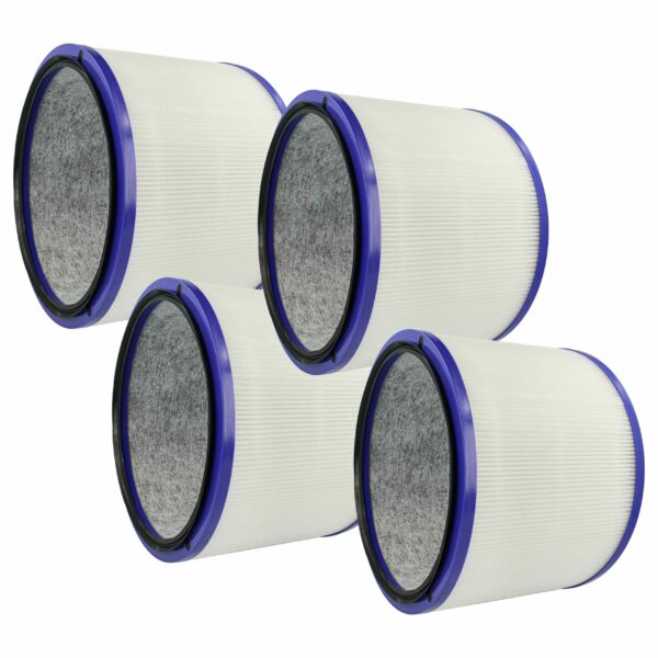 Jogo de 4 Filtros HEPA vhbw para Humidificador Dyson - Compatível com 967449-04, 968101-04, 968125-03, 968125-05