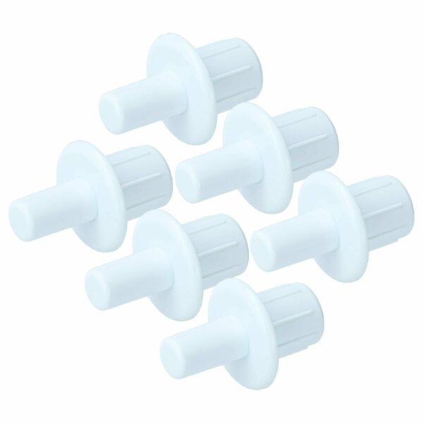 Pack de 6 Pernos para Congelador Bosch, Balay, Siemens - vhbw