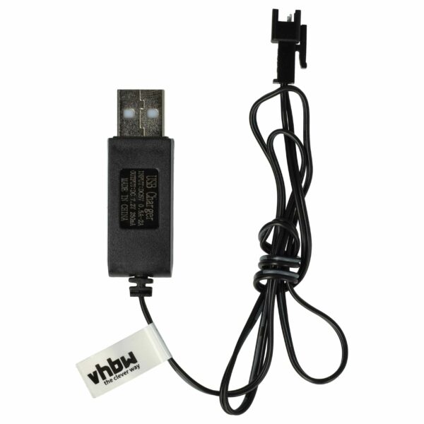 Cabo USB de Carregamento para Baterias RC com Conector SM-2P - 60 cm 7.2 V