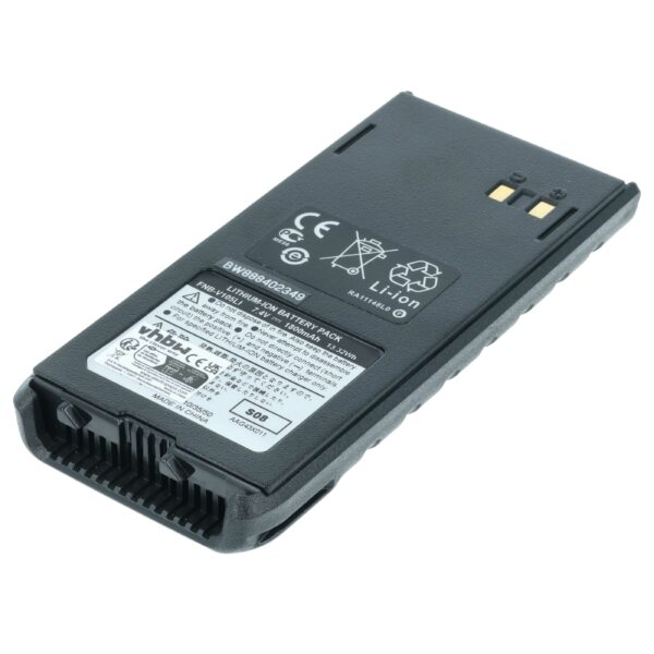 Bateria para Rádio vhbw substitui Marantz FNB-V105Li - 1800 mAh 7.4 V Li-Ion