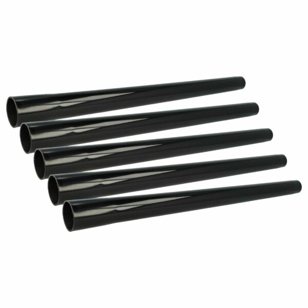 5x Tubo de Aspiração vhbw Compatível Makita 0088381703604, P-72942 para Bosch - 50cm, Preto