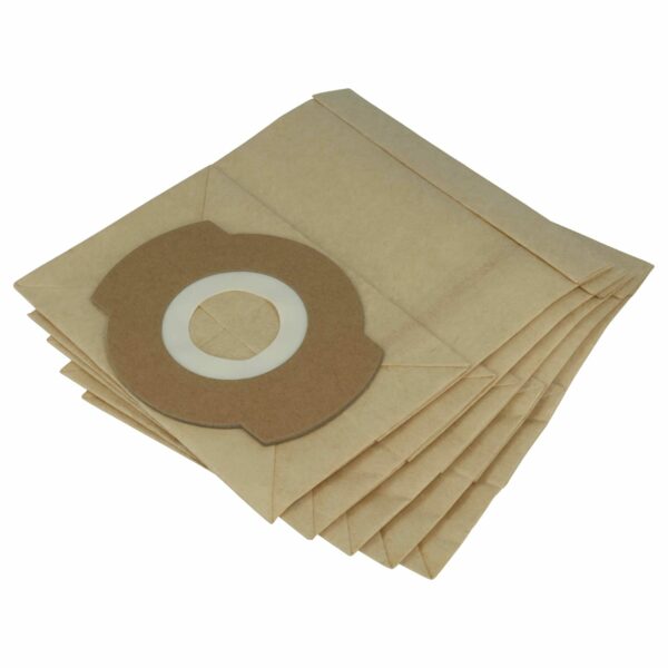 5x Sacos para Aspirador que substitui Bosch 2609256F34 - Papel