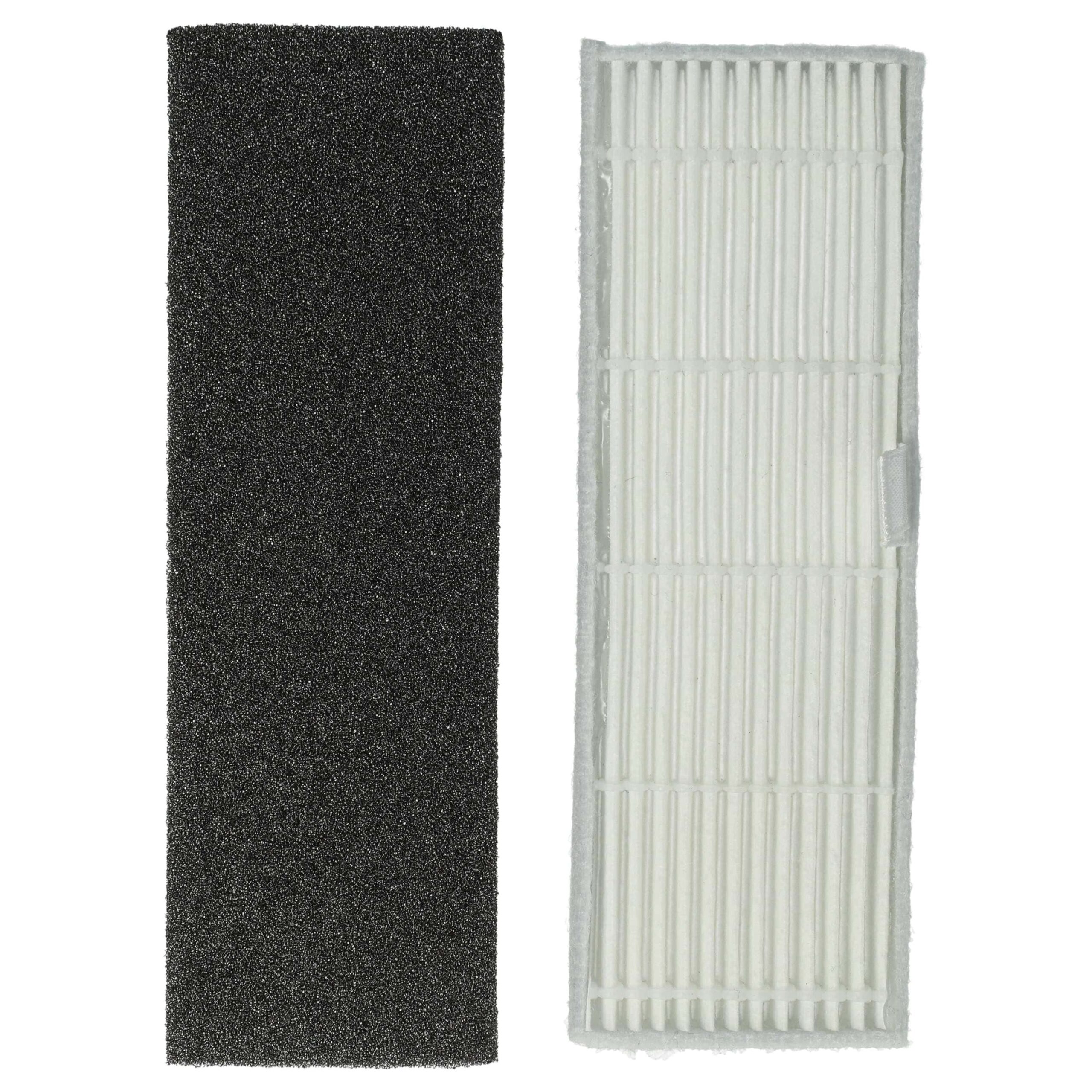 vhbw Kit de 10 Filtros de Espuma e Pó Fino para Aspirador Robô Proscenic, Kyvol, Uoni, Ultenic - Image 2