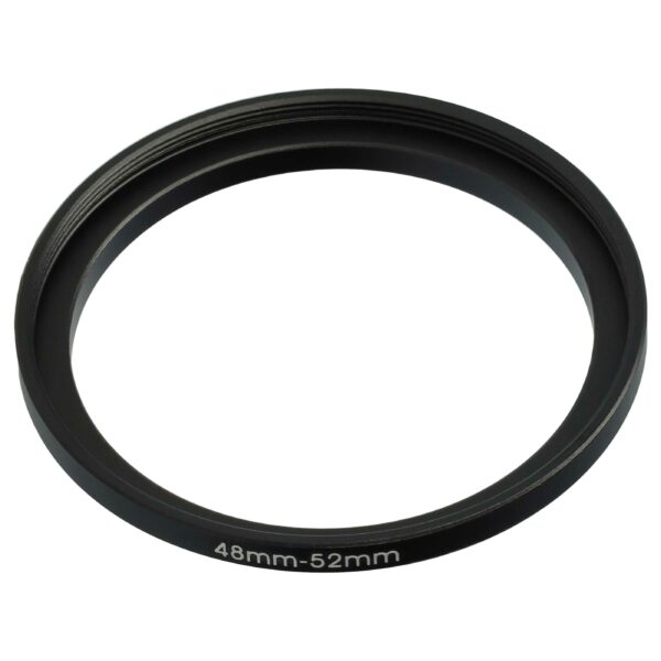 Anel Adaptador de Aumento 48 mm para 52 mm - Compatível com Diversas Objetivas de Câmara