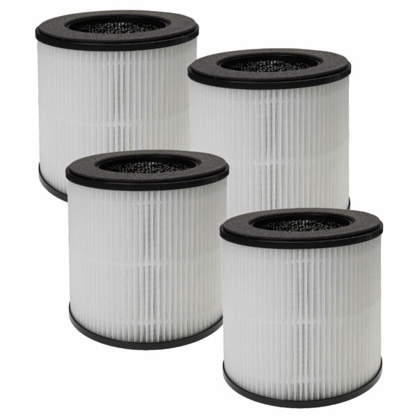 Pack de 4 Filtros para Purificador de Ar Acekool - Pré-filtro + HEPA + Carvão Ativado