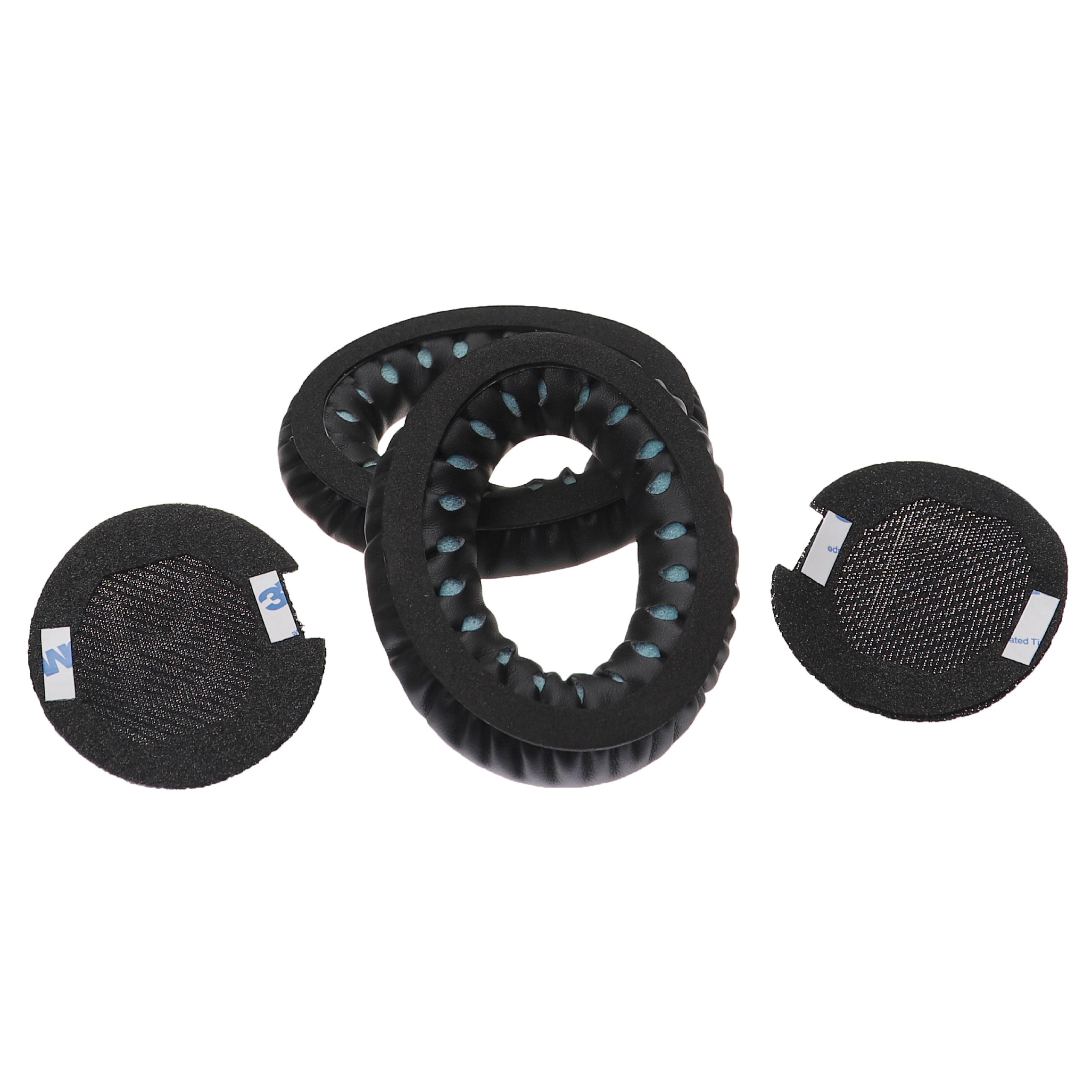 Almofadas de Ouvido vhbw com Espuma de Memória para Bose AE2, QC15, QC25, QC35 - 41 mm - Image 3