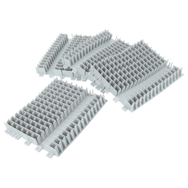 vhbw 4x Escovas de Substituição para Robot de Piscina Dolphin 6101656-R4