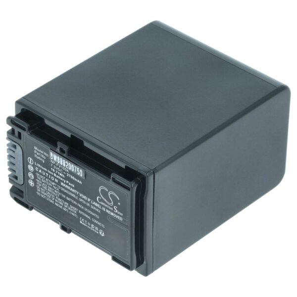 Bateria de Videogâmara vhbw para Sony NP-FV100A - 2700 mAh 7.3 V Li-Ion