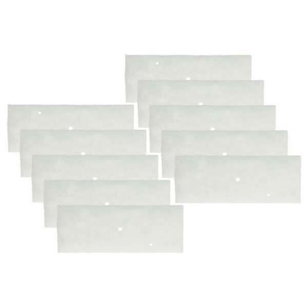 10x Filtro fino de substituição para secadora Panasonic ANH300-4871, ANH300-4870 vhbw