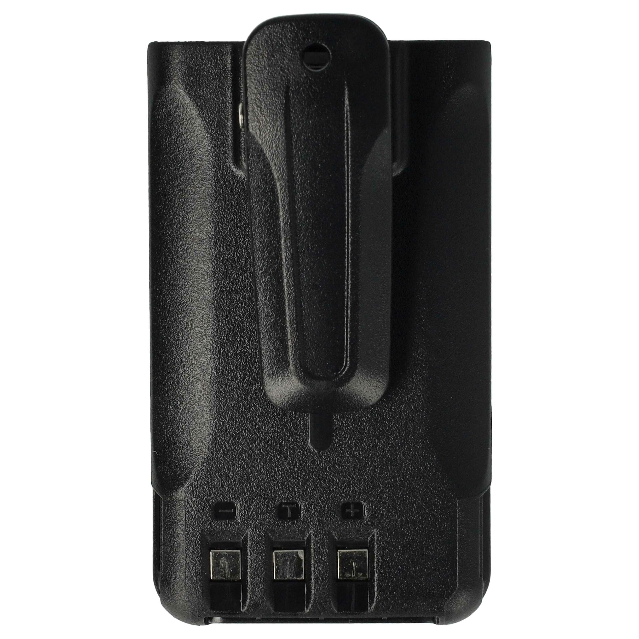 Bateria vhbw para rádio Kenwood KNB-63L / KNB-65L - 1000 mAh 7.4 V Li-Ion + Clipe de Cinto - Image 4