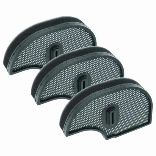 Pack de 3 Filtros de Espuma vhbw para Aspiradores Bosch (substitui 12011396)