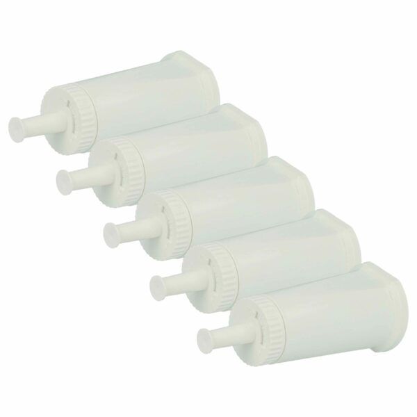 Pack 5x Filtro de Água para Máquinas de Café Sage - Substituição AS-CF100, BES008, BES0080NXX1, FMC011 - Branco