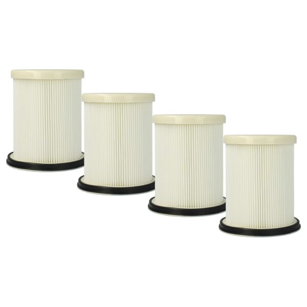 Filtro para Aspirador Arnica BF83 - vhbw (Pack 4 unidades)
