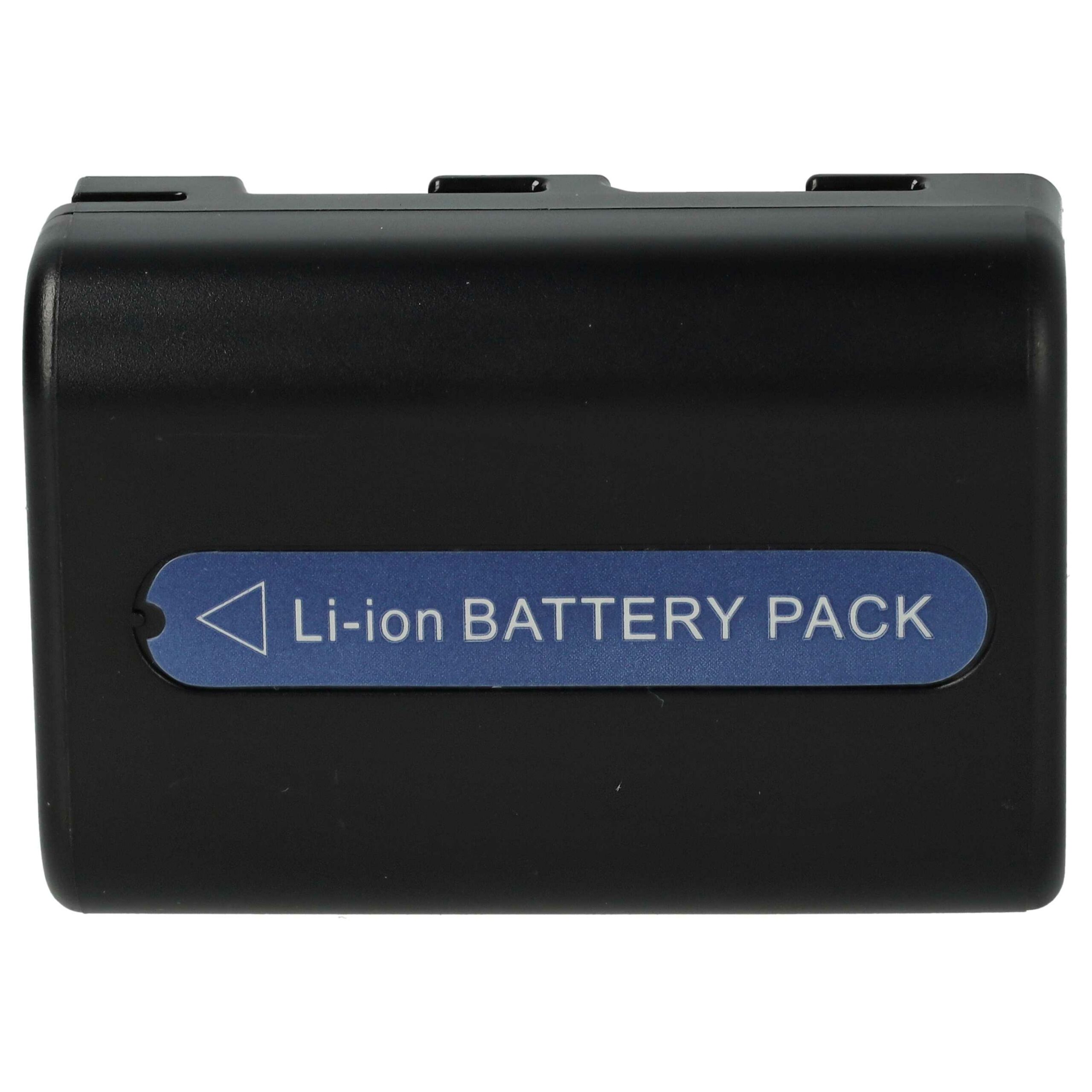 Bateria para Câmara de Vídeo Sony vhbw - Compatível NP-FM30, NP-FM50, NP-FM55H, NP-FM70, NP-FM90 - 1400 mAh 7.4V Li-Ion - Image 4