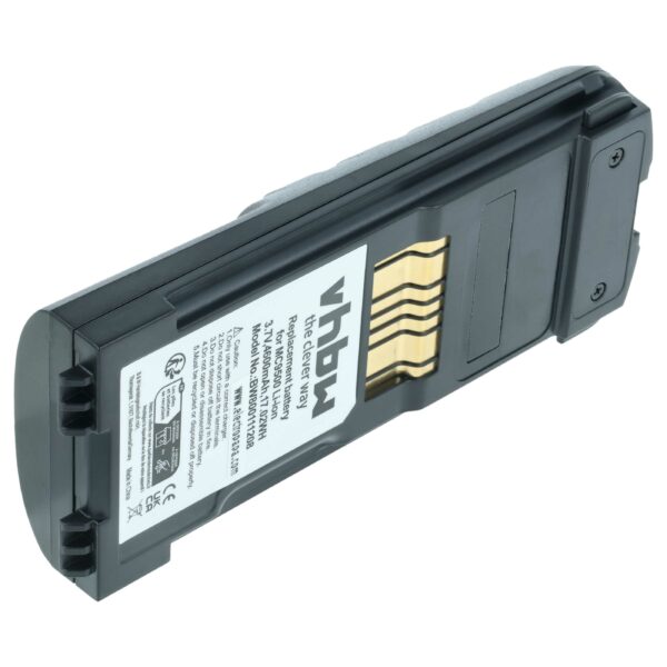 Bateria vhbw para leitor de códigos de barras Symbol (4600 mAh, 3.7 V)