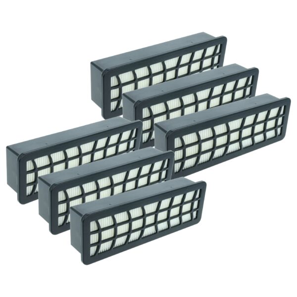 6x Filtro de Substituição vhbw para Aspiradores Bosch, Siemens e Zelmer - Classe H10