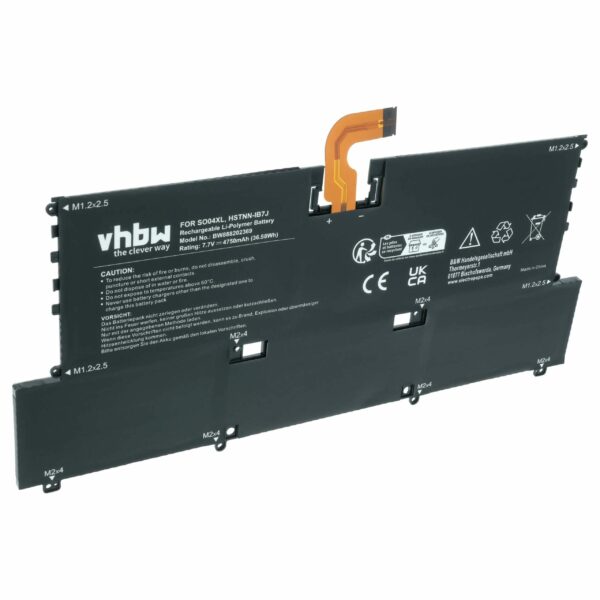 Bateria para Portátil HP Compatível com 843534-121, 843534-1C1, 844199-855, HSTNN-IB7J - 4750 mAh 7.7 V Li-Polímero