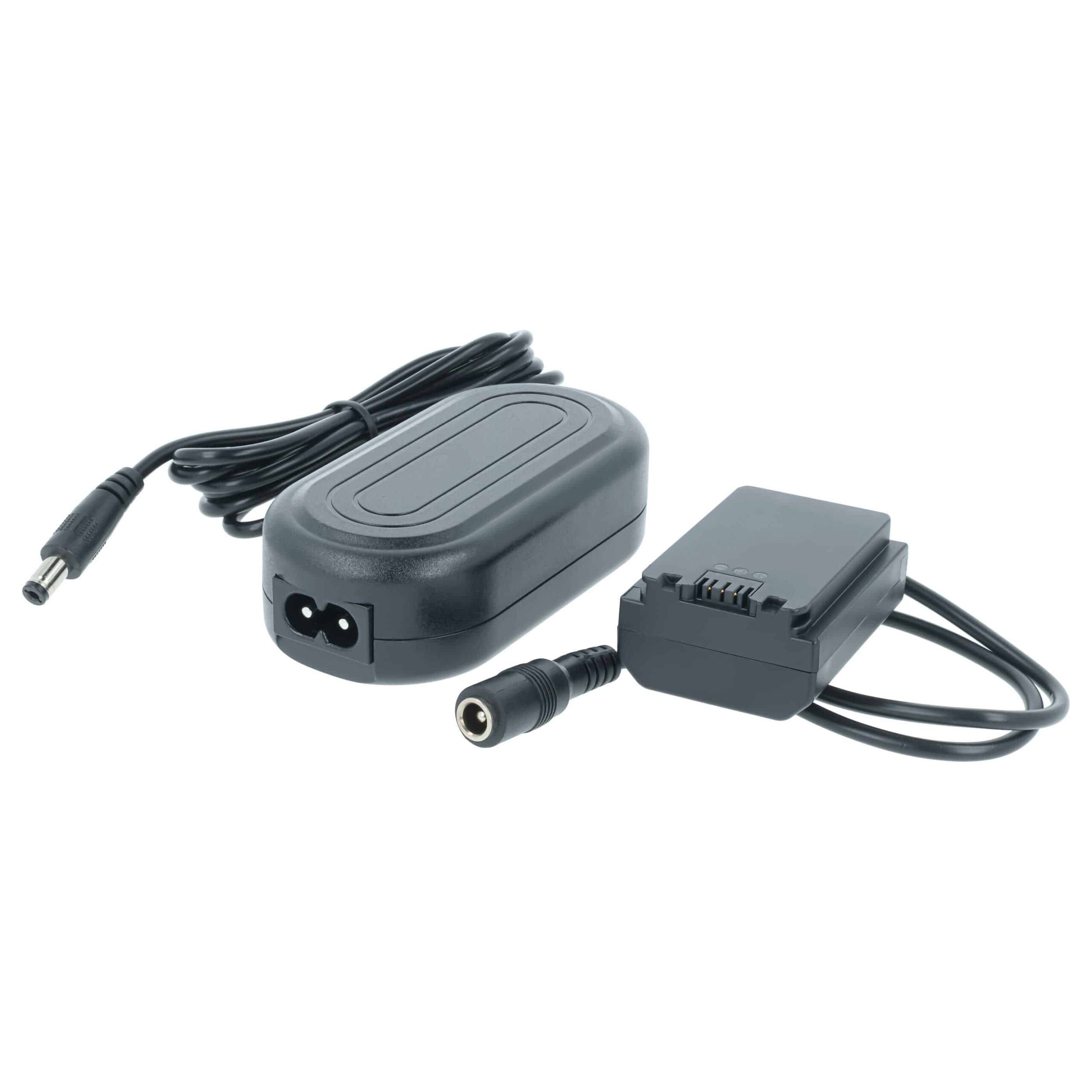 Carregador e Adaptador de Corrente vhbw para Câmara Sony (Substitui AC-FZ100) + Acoplador CC - 2.85 m, 8 V 3.0 A - Image 3