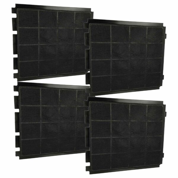 4x Filtro de Carvão Ativado para Coifa Airforce AFFCA267, AFCFCA267