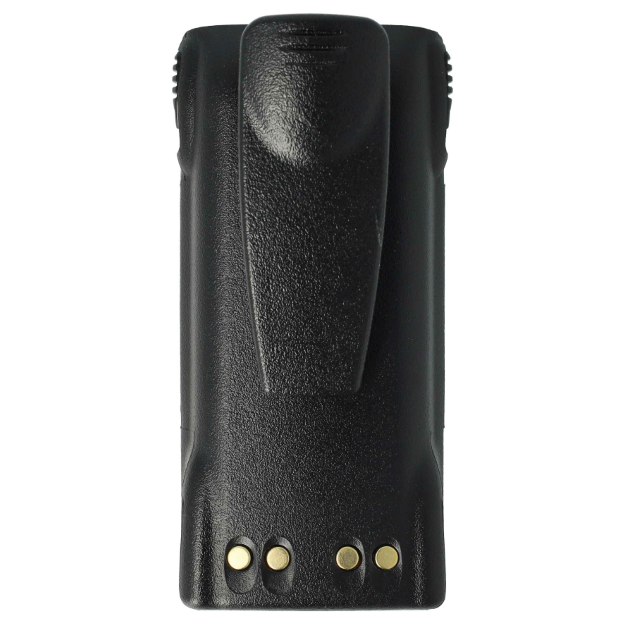 Pack 5 Baterias vhbw para Rádios Motorola HMNN4151, HMNN4154, HMNN4158, HMNN4159 - 1500 mAh 7.2V NiMH + Clips - Image 4