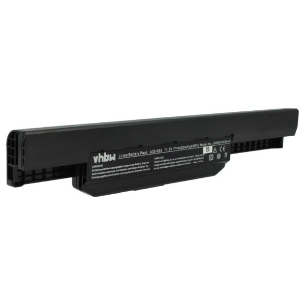 Bateria para Portátil Asus - Compatível A31-K53, A32-K53, 07G016H31875M, 0B20-00X50AS - 4400 mAh 11.1V Li-Ion